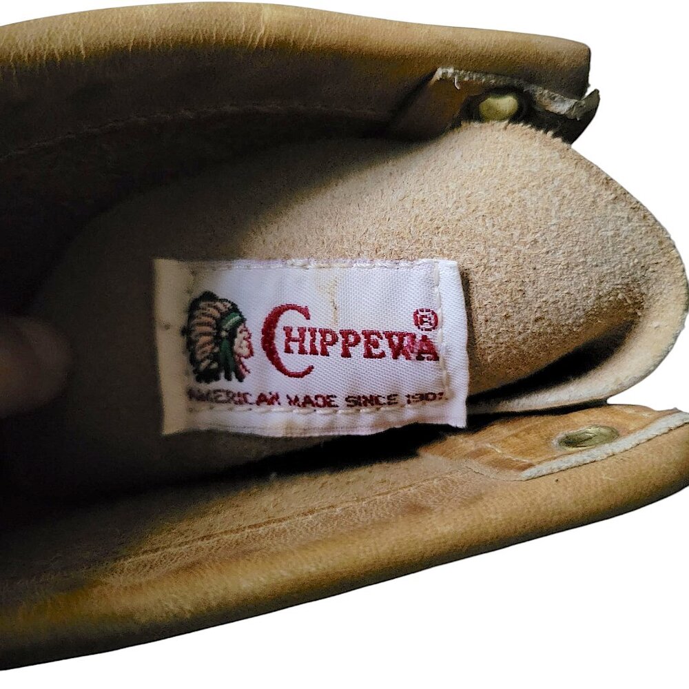 Leather Chippewa Lace Up Boots - Picture 2 of 8